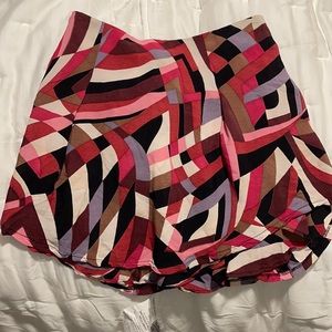 Reformation abstract skirt